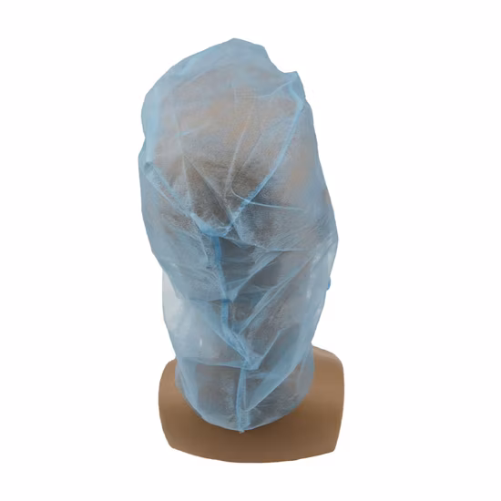 Cappellino spaziale da chirurgo in tessuto non tessuto monouso con lacci