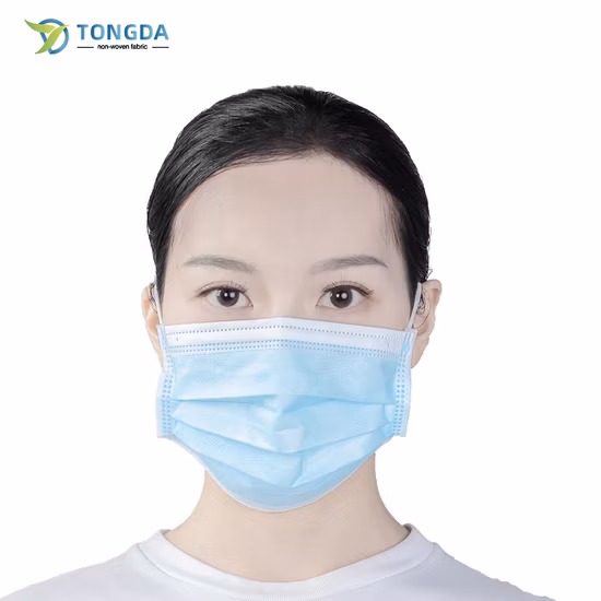 Maschera chirurgica dentaria chirurgica eliminabile del nero 3ply della maschera di protezione TypeIIR BFE 99%