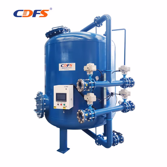 Filtro per l'acqua industriale Filtro automatico Filtro per l'acqua con sabbia al carbonio Trattamento delle acque Sistema automatico di purificazione dell'acqua con filtro a sabbia a pressione al quarzo